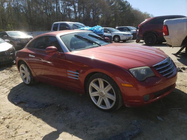 1C3AN69L55X036081 - 2005 CHRYSLER CROSSFIRE LIMITED RED photo 4