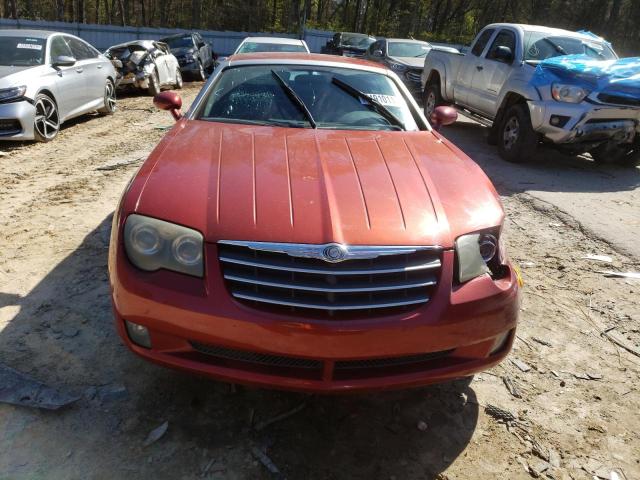 1C3AN69L55X036081 - 2005 CHRYSLER CROSSFIRE LIMITED RED photo 5