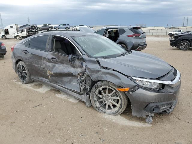 JHMFC1F70JX017156 - 2018 HONDA CIVIC EXL შავი ფოტო 4