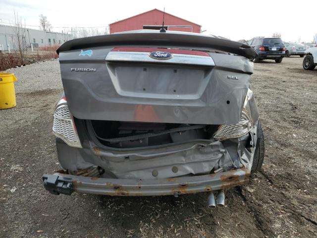 3FAHP0JA0CR343374 - 2012 FORD FUSION SEL GRAY photo 6