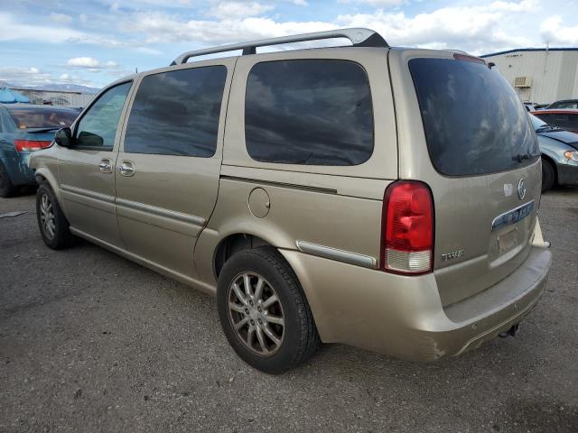 5GADX33L45D260696 - 2005 BUICK TERRAZA CXL GOLD photo 2