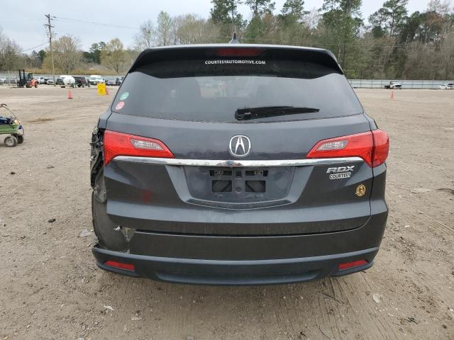 5J8TB3H35EL005726 - 2014 ACURA RDX BLACK photo 6