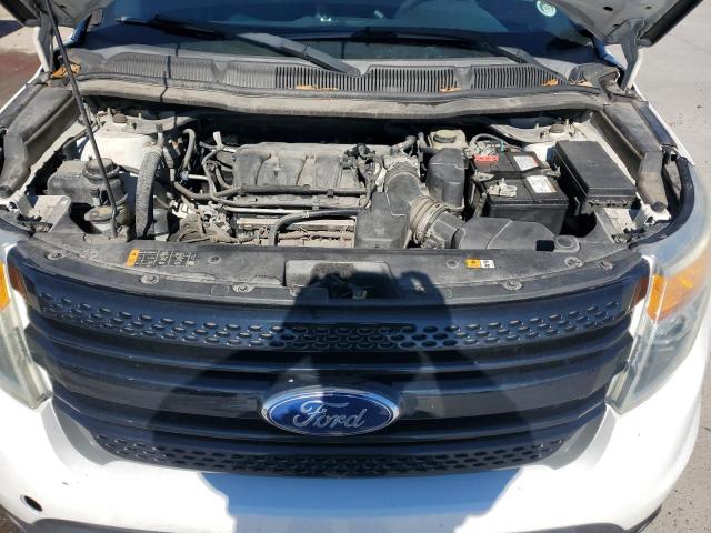 1FM5K8AR5FGC08382 - 2015 FORD EXPLORER POLICE INTERCEPTOR თეთრი ფოტო 12