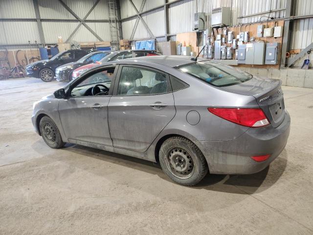 KMHCT4AE3GU070998 - 2016 HYUNDAI ACCENT SE GRAY photo 2