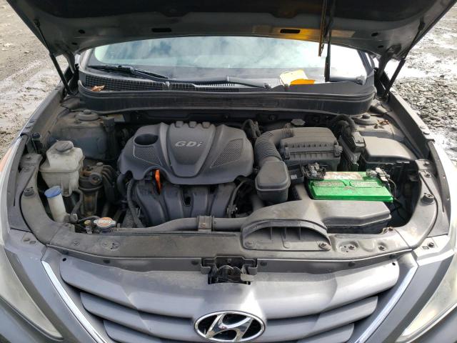 5NPEB4AC8CH469327 - 2012 HYUNDAI SONATA GLS GRAY photo 11