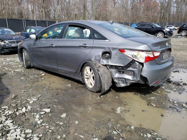 5NPEB4AC8CH469327 - 2012 HYUNDAI SONATA GLS GRAY photo 2