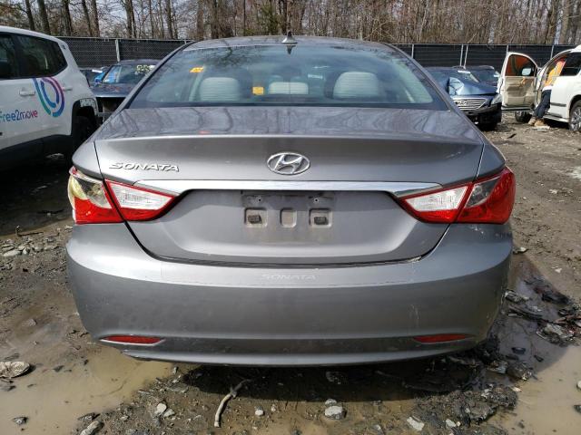 5NPEB4AC8CH469327 - 2012 HYUNDAI SONATA GLS GRAY photo 6