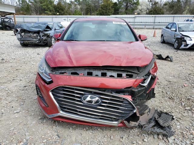 5NPE34AF9JH597855 - 2018 HYUNDAI SONATA SPORT RED photo 5