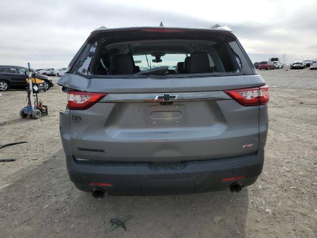 1GNERJKW8MJ129677 - 2021 CHEVROLET TRAVERSE RS GRAY photo 6