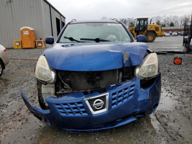 JN8AS58T88W018995 - 2008 NISSAN ROGUE S BLUE photo 5