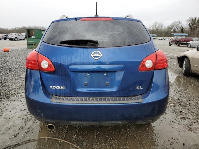 JN8AS58T88W018995 - 2008 NISSAN ROGUE S BLUE photo 6