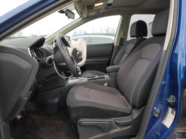 JN8AS58T88W018995 - 2008 NISSAN ROGUE S BLUE photo 7