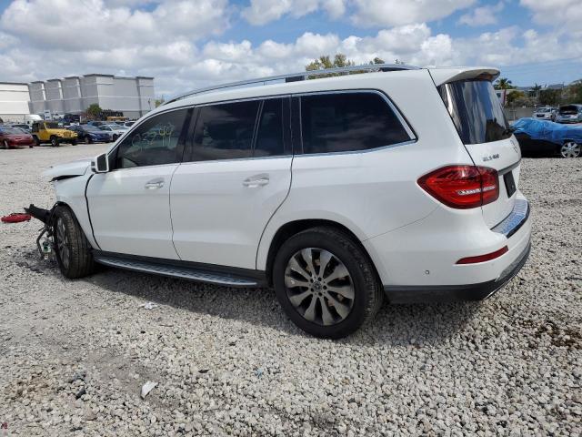 4JGDF6EE2JA996254 - 2018 MERCEDES-BENZ GLS 450 4MATIC WHITE photo 2