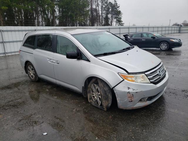 5FNRL5H43DB071249 - 2013 HONDA ODYSSEY EX SILVER photo 4