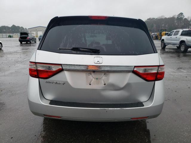 5FNRL5H43DB071249 - 2013 HONDA ODYSSEY EX SILVER photo 6