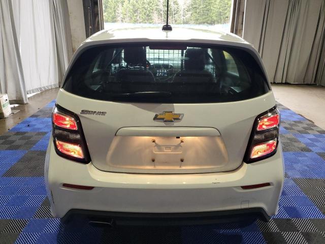 1G1JG6SH0J4110426 - 2018 CHEVROLET SONIC WHITE photo 6