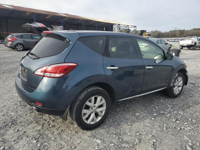 JN8AZ1MUXDW201876 - 2013 NISSAN MURANO S BLUE photo 3