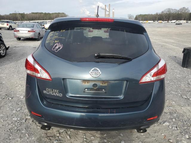 JN8AZ1MUXDW201876 - 2013 NISSAN MURANO S BLUE photo 6