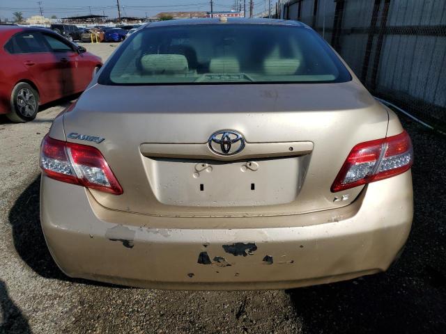 4T4BF3EK8AR009317 - 2010 TOYOTA CAMRY BASE TAN photo 6