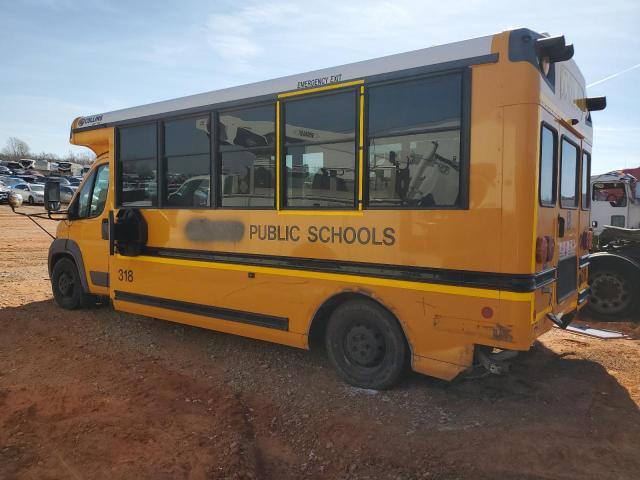 3C7WRVKG6JE149113 - 2018 RAM PROMASTER 3500 STANDARD Желтый фото 2