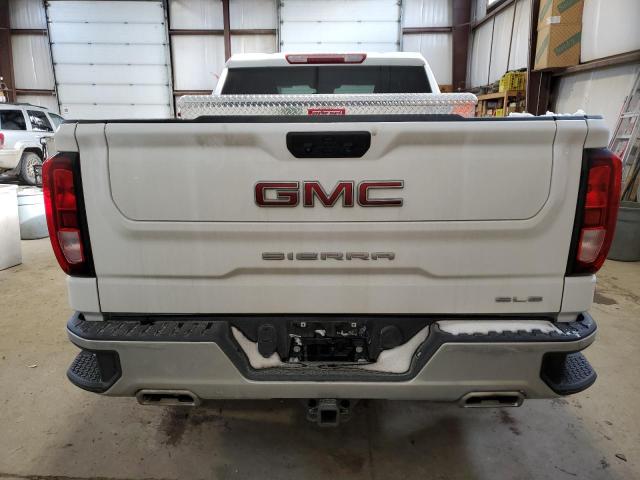 1GTRUBED4NZ555152 - 2022 GMC SIERRA K1500 SLE WHITE photo 6