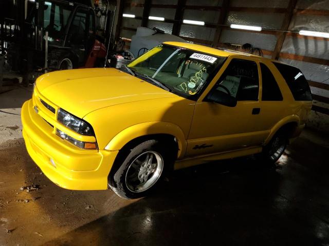 1GNCS18X43K105073 - 2003 CHEVROLET BLAZER YELLOW photo 1