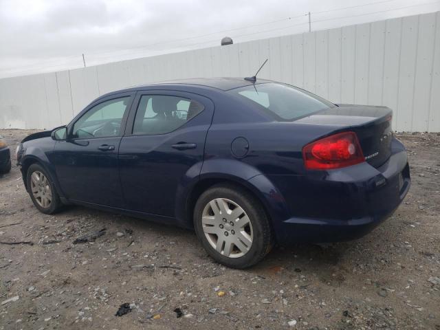 1C3CDZAB3EN180871 - 2014 DODGE AVENGER SE BLUE photo 2