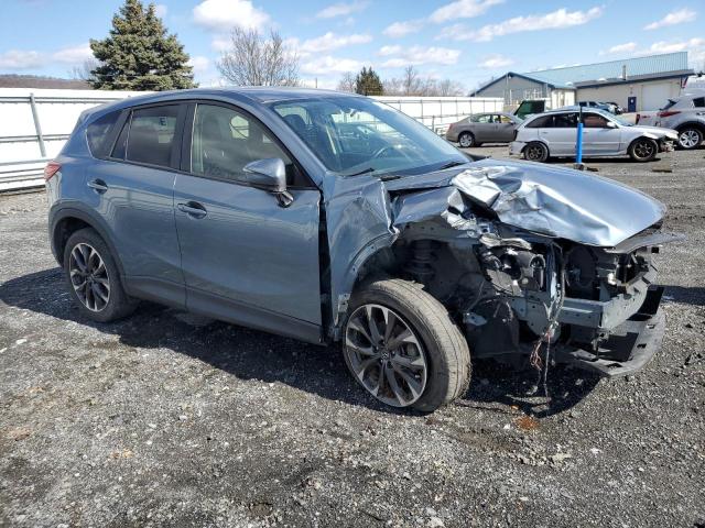 JM3KE4DY2G0763558 - 2016 MAZDA CX-5 GT BLUE photo 4