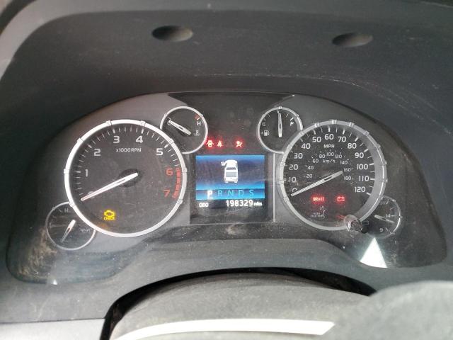 5TFRM5F10EX081492 - 2014 TOYOTA TUNDRA DOUBLE CAB SR/SR5 BLUE photo 9