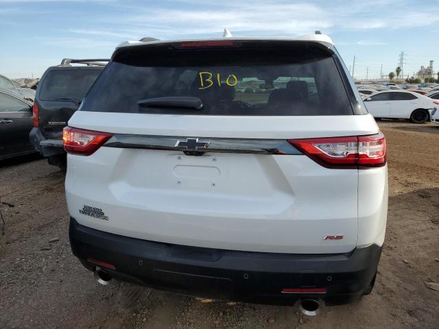 1GNERJKW8LJ215179 - 2020 CHEVROLET TRAVERSE RS WHITE photo 6