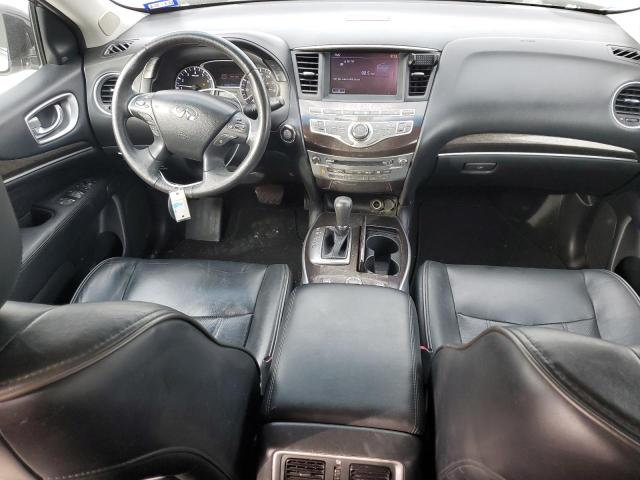 5N1AL0MN6DC309439 - 2013 INFINITI JX35 SILVER photo 8