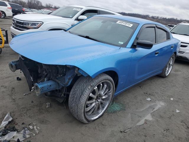 2C3CDXBG2KH513791 - 2019 DODGE CHARGER SXT BLUE photo 1