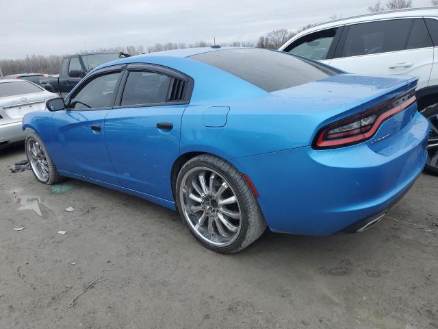 2C3CDXBG2KH513791 - 2019 DODGE CHARGER SXT BLUE photo 2