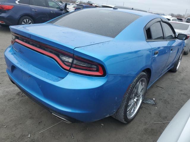 2C3CDXBG2KH513791 - 2019 DODGE CHARGER SXT BLUE photo 3