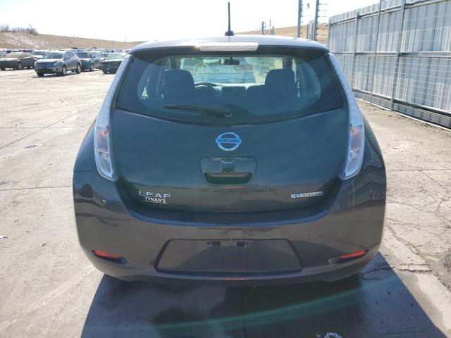 1N4BZ0CP8HC302059 - 2017 NISSAN LEAF S BROWN photo 6