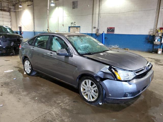 1FAHP3HN3AW108150 - 2010 FORD FOCUS SEL GRAY photo 4