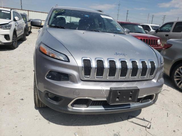 1C4PJMDB4EW129216 - 2014 JEEP CHEROKEE LIMITED GRAY photo 5