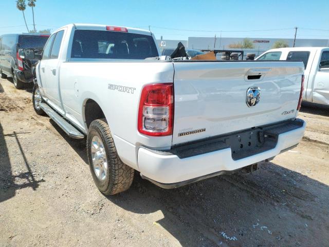 3C63R3HL0MG703061 - 2021 RAM 3500 BIG HORN WHITE photo 2