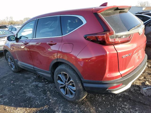 5J6RW2H82MA016058 - 2021 HONDA CR-V EXL RED photo 2