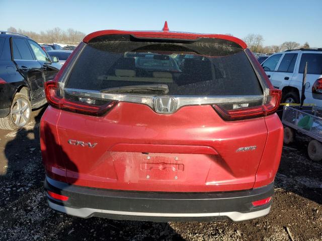 5J6RW2H82MA016058 - 2021 HONDA CR-V EXL RED photo 6