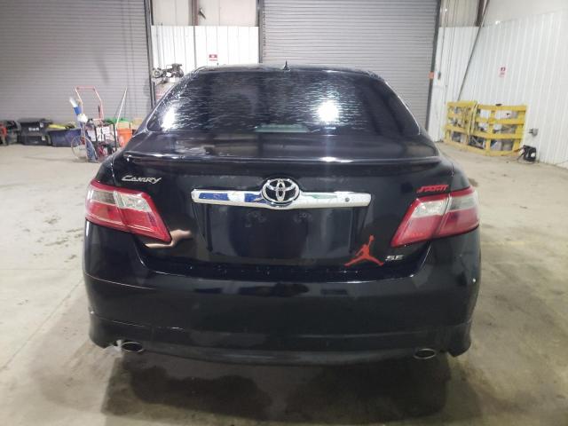 4T1BK46K87U037055 - 2007 TOYOTA CAMRY SE A LE BLACK photo 6