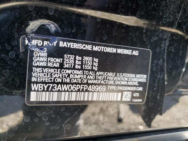 WBY73AW06PFP48969 - 2023 BMW I4 EDRIVE 40 BLACK photo 12