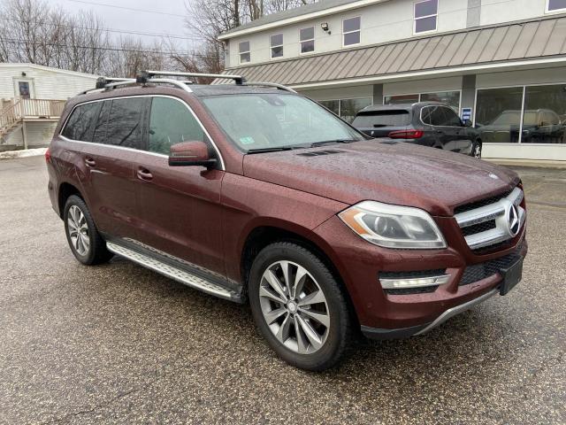 4JGDF7CE0EA344490 - 2014 MERCEDES-BENZ GL 450 4MATIC BROWN photo 1