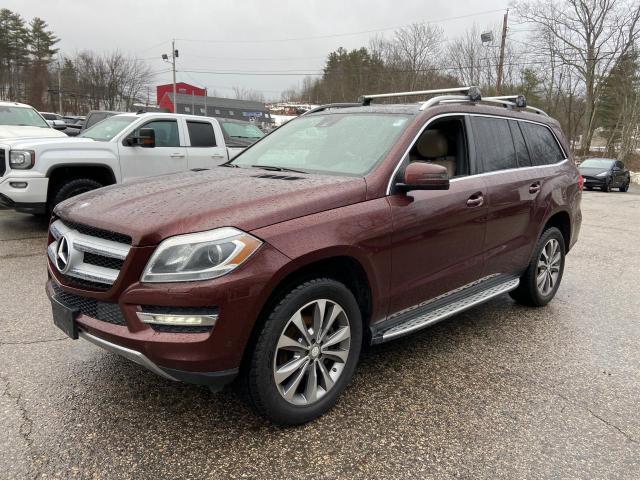 4JGDF7CE0EA344490 - 2014 MERCEDES-BENZ GL 450 4MATIC BROWN photo 4