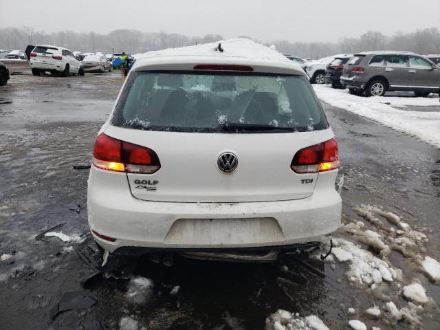 WVWDM7AJ4BW161053 - 2011 VOLKSWAGEN GOLF თეთრი ფოტო 6