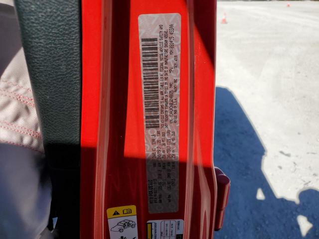 1C4HJXDN8LW148025 - 2020 JEEP WRANGLER U SPORT წითელი ფოტო 12