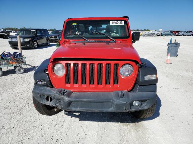 1C4HJXDN8LW148025 - 2020 JEEP WRANGLER U SPORT წითელი ფოტო 5