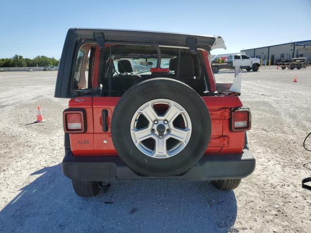 1C4HJXDN8LW148025 - 2020 JEEP WRANGLER U SPORT წითელი ფოტო 6