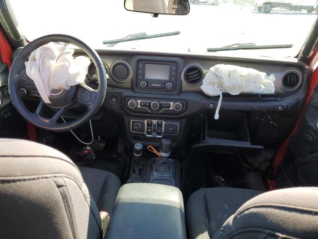 1C4HJXDN8LW148025 - 2020 JEEP WRANGLER U SPORT წითელი ფოტო 8