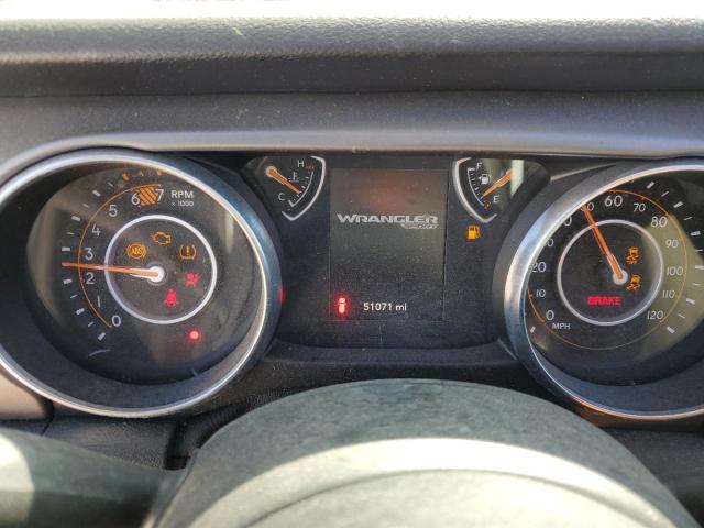 1C4HJXDN8LW148025 - 2020 JEEP WRANGLER U SPORT წითელი ფოტო 9